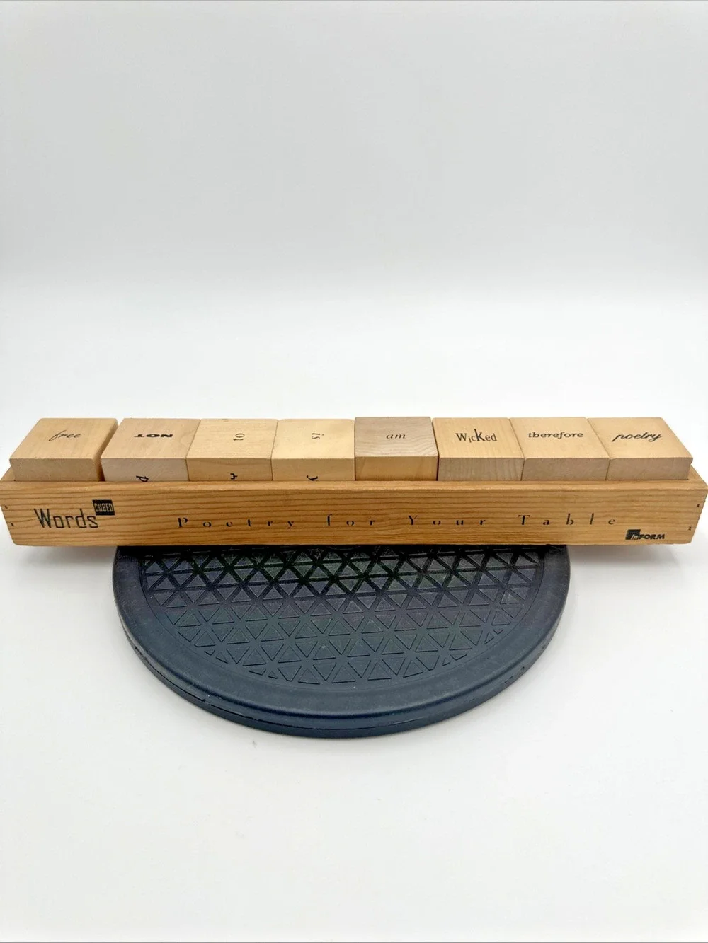 Words Cubed The Politics Of Words In Form Political Rhetoric Wood Block Game